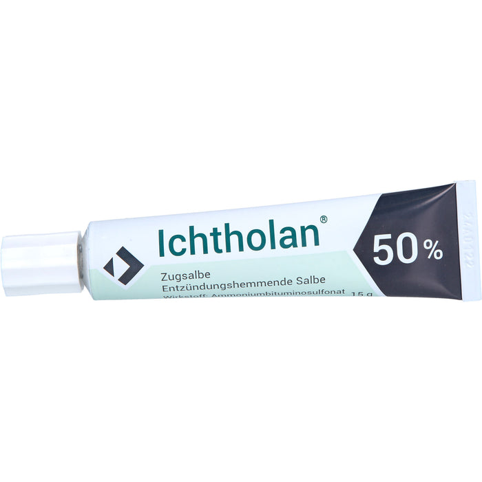 Ichtholan 50% Zugsalbe, 15 g Ointment