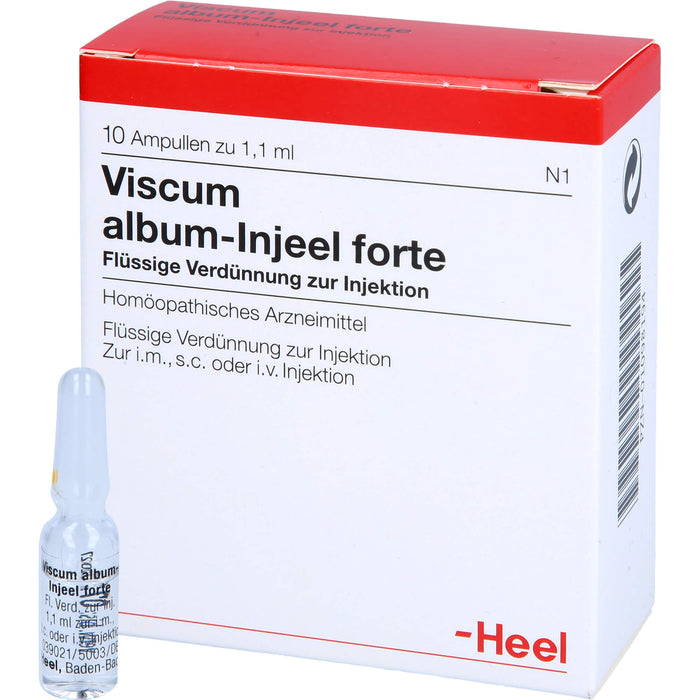Viscum album Injeel forte Amp., 10 pcs. Ampoules