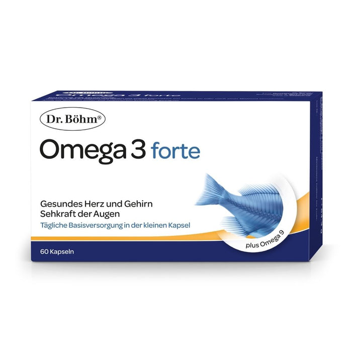 Dr. Böhm Omega-3-forte, 60 St. Kapseln
