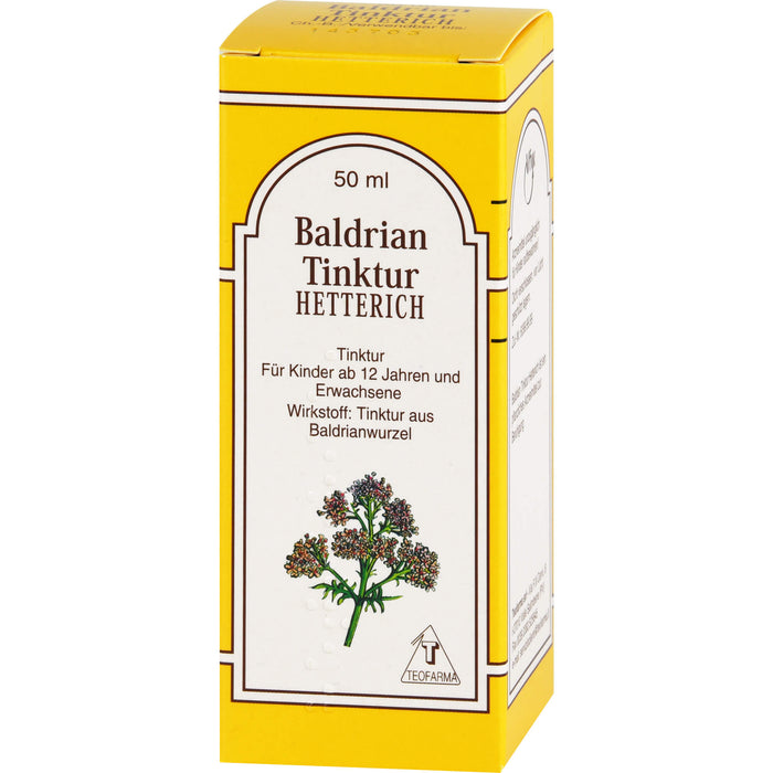 Baldriantinktur Hetterich, 50 ml Lösung