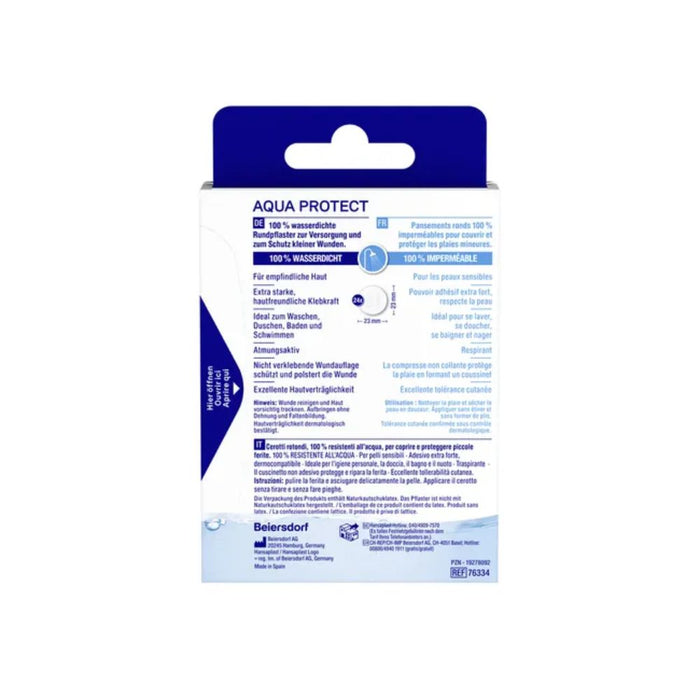 Hansaplast Aqua Protect Rundpflaster 100% wasserdicht, 24 pcs. Patch