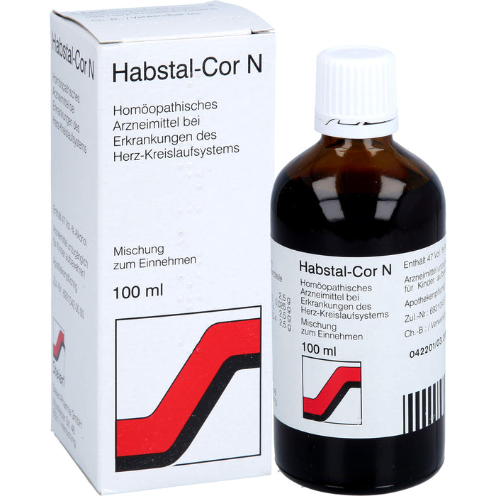 Habstal-Cor N flüssige Verdünnung für Herz- und Kreislauf, 100 ml Solution