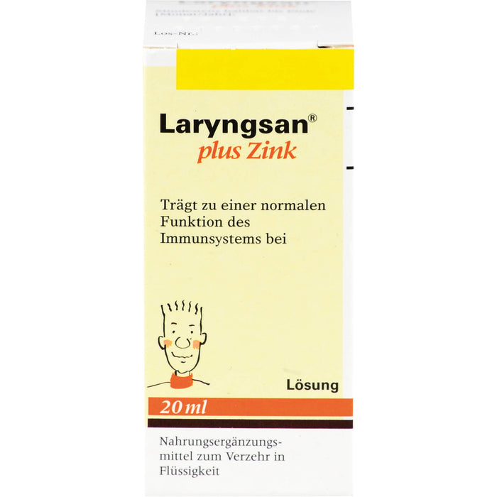 Laryngsan plus Zink Lösung, 20 ml Solution