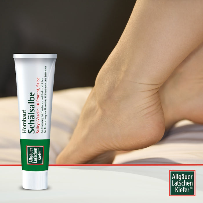 Allgäuer Latschenkiefer Hornhaut Schälsalbe, 50 g Salbe