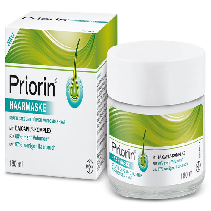 Priorin Haarmaske kraftloses und dünner werdendes Haar, 180 ml Masken