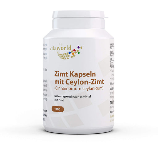 Zimt 500mg + Zink + Chrom, 100 St KAP