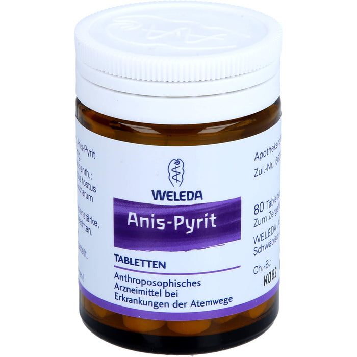 Anis pyrit WELEDA Tbl., 80 St. Tabletten