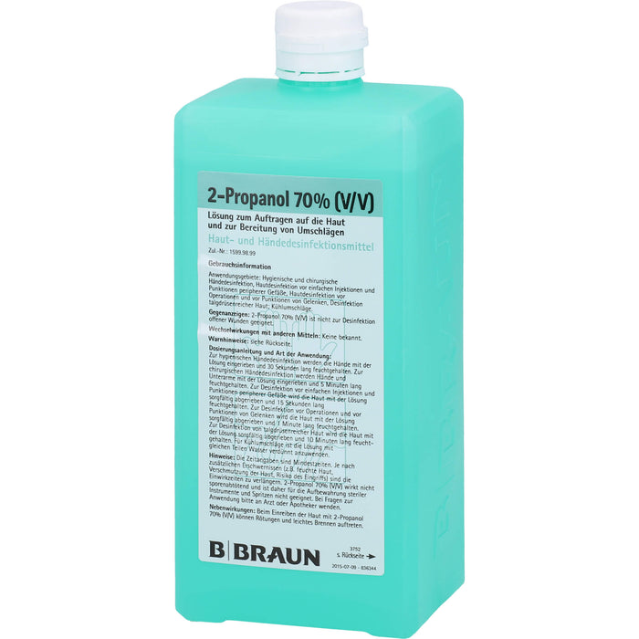 B.Braun 2-Propanol 70% (V/V) Lösung, 1000 ml Solution