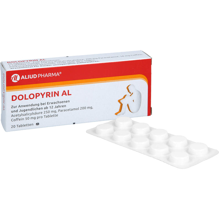 Dolopyrin AL Tabletten, 20 pc Tablettes