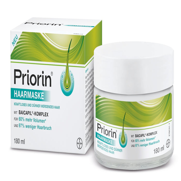 Priorin Haarmaske kraftloses und dünner werdendes Haar, 180 ml Masken