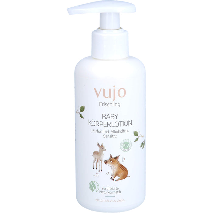 Vujo Frischling Baby Körperlotion, 200 ml Lotion