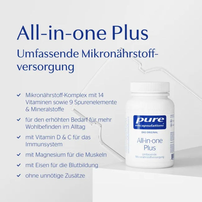 Pure Encapsulations All-in-one Plus Kapseln, 90 pcs. Capsules