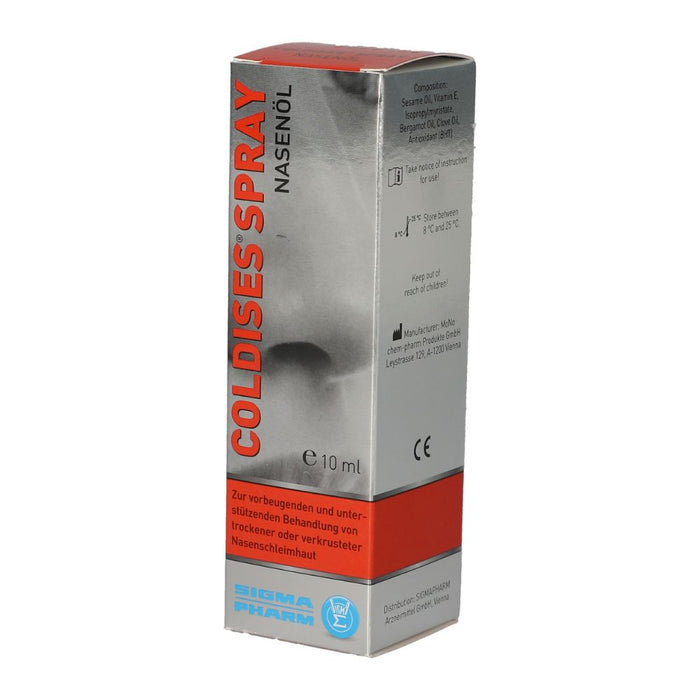 COLDISES Nasenöl-Spray zur Pflege der Nasenschleimhaut, 10 ml Solution