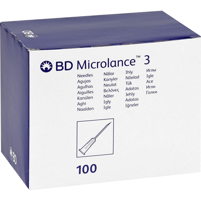 BD MICROLANCE 23g KAN 1 1/4, 100 St. Kanülen