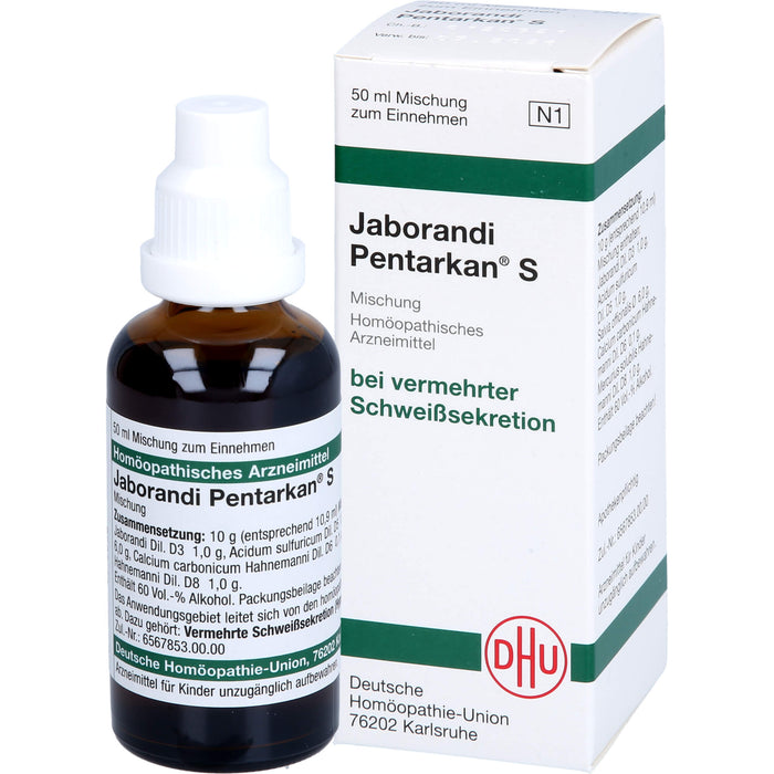 Jaborandi Pentarkan  S Liquidum, 50 ml Solution