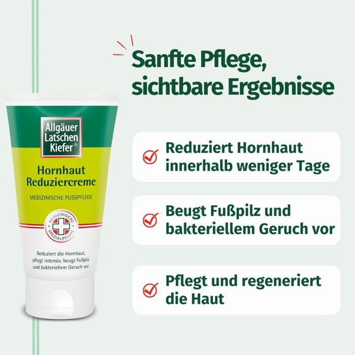 Allgäuer Latschenkiefer Hornhaut Reduziercreme, 150 ml Cream