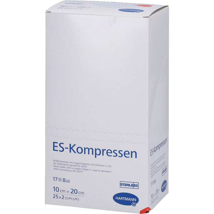 HARTMANN ES-Kompressen steril 10 cm x 20 cm, 50 St. Kompressen