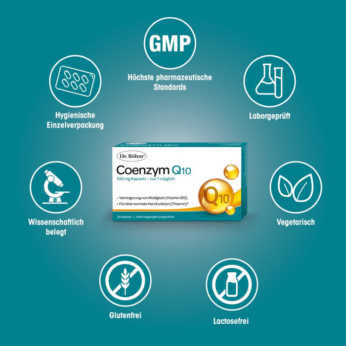 Dr. Böhm Coenzym Q10, 30 pc Capsules