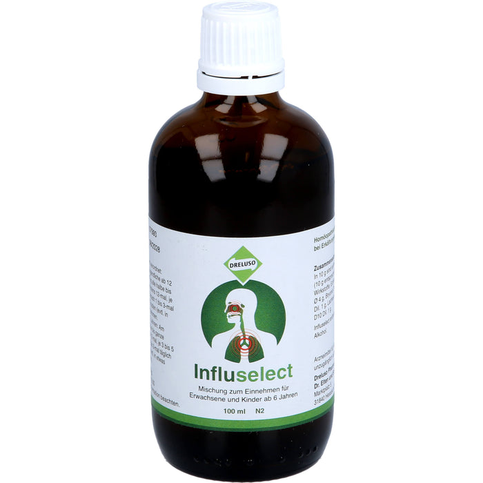 Influselect Mischung bei Erkältungskrankheiten, 100 ml Lösung