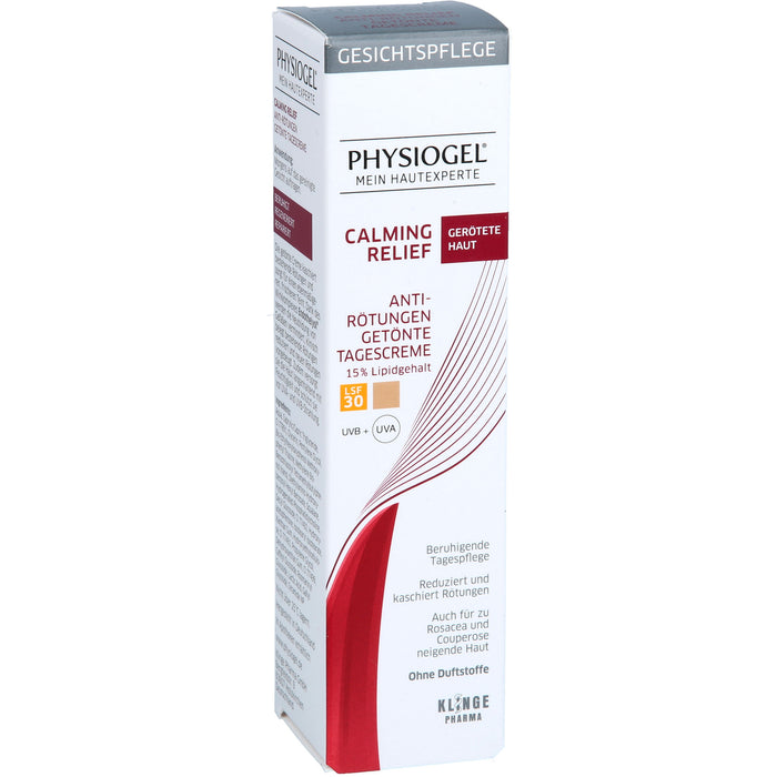 PHYSIOGEL Calming Relief Anti-Rötungen getönte Tagescreme LSF30, 40 ml Cream