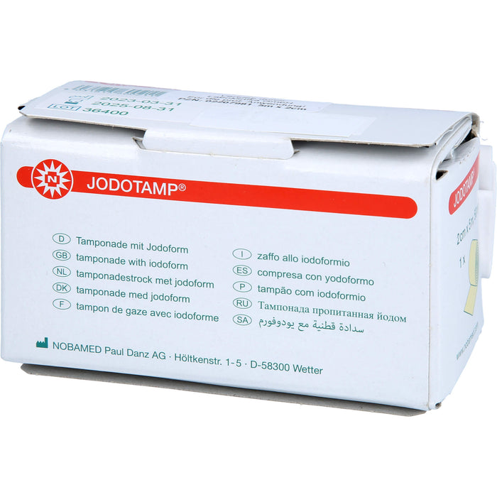 Jodotamp Tamponadestreifen 5mx2cm, 1 St TPN