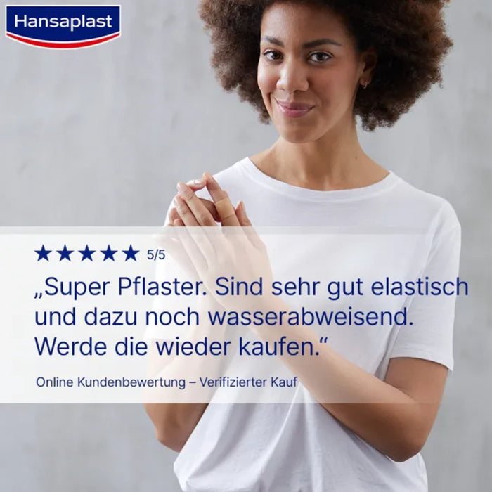Hansaplast Elastic Pflaster 5 m x 6 cm extra flexibel, 1 St. Pflaster