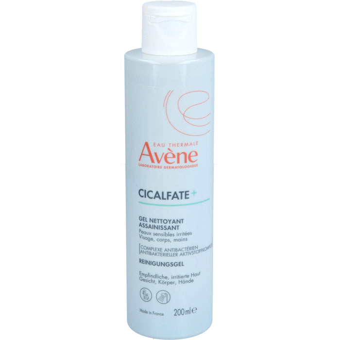 Avène Cicalfate+ Reinigungsgel für empfindliche, irritierte Haut, 200 ml Gel