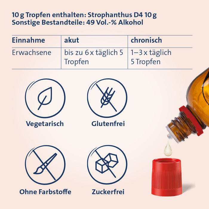 Strophanthus Hevert bei Herzbeschwerden, 30 ml 