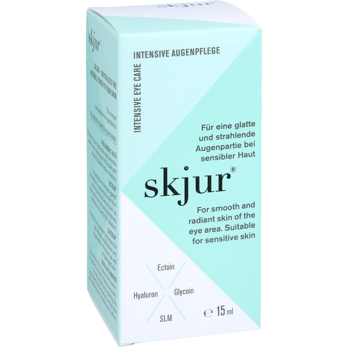 Skjur Intensive Augenpflege für eine glatte und strahlende Augenpartie, 15 ml Cream