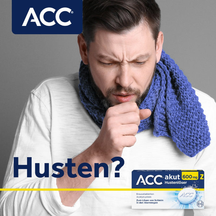 ACC akut 600 mg Z Hustenlöser Brausetabletten, 20 St. Tabletten