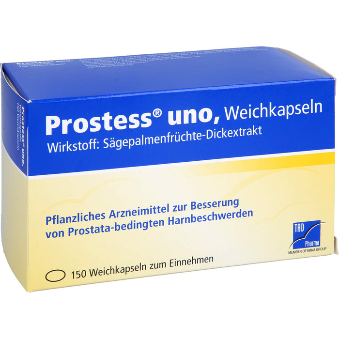 Prostess uno Weichkapseln bei prostatabedingten Harnbeschwerden, 150 pc Capsules