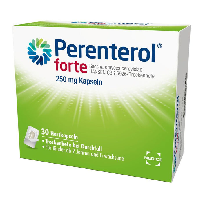 Perenterol forte 250 mg Kapseln bei akutem Durchfall, 30 pc Capsules