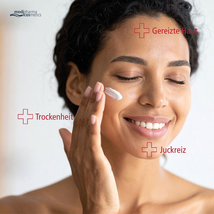 medipharma cosmetics Haut in Balance Urea & Olivenöl Gesichtspflege Creme, 50 ml Creme