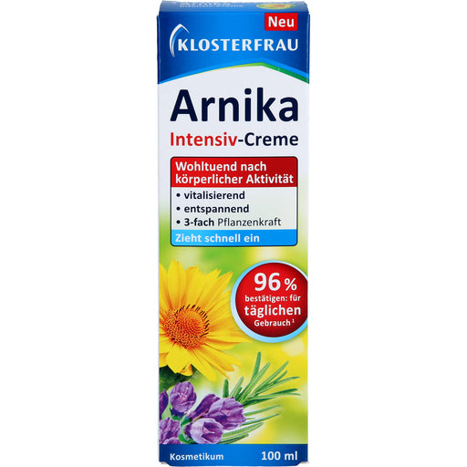 Klosterfrau Arnika Intensiv-Creme wohltuend nach körperlicher Aktivität, 100 ml Creme
