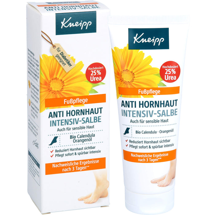 Kneipp Anti Hornhaut Intensiv-Salbe für sensible Haut, 75 ml Onguent