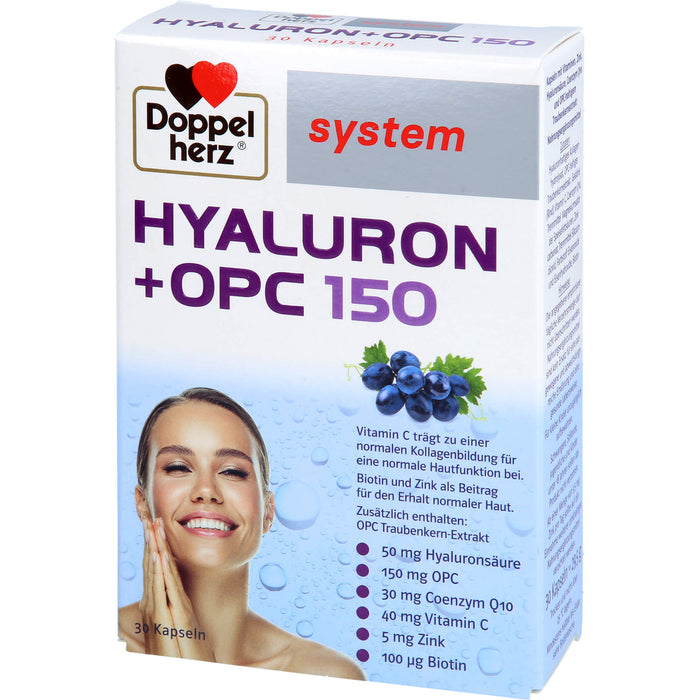 Doppelherz system Hyaluron + OPC 150 Kapseln, 30 pc Capsules