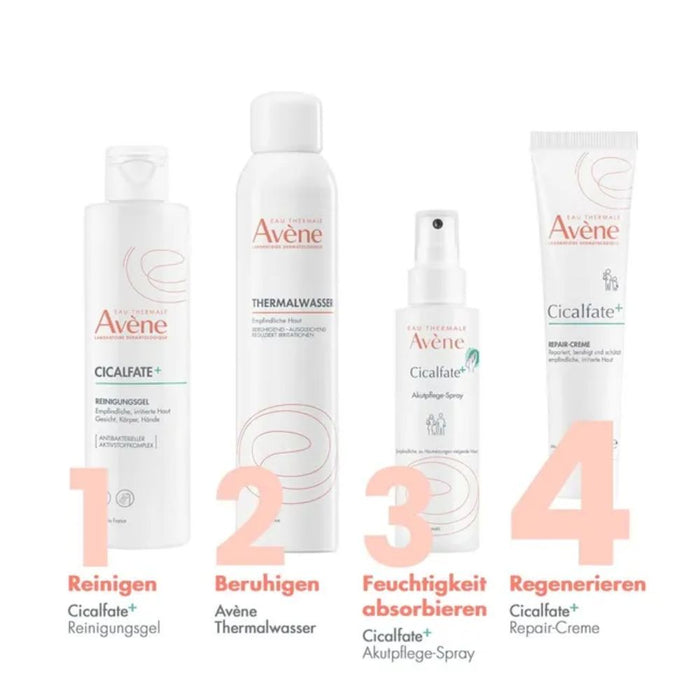 Avène Cicalfate+ Repair-Creme repariert, beruhigt und schützt empfindliche, irritierte Haut, 15 ml Creme