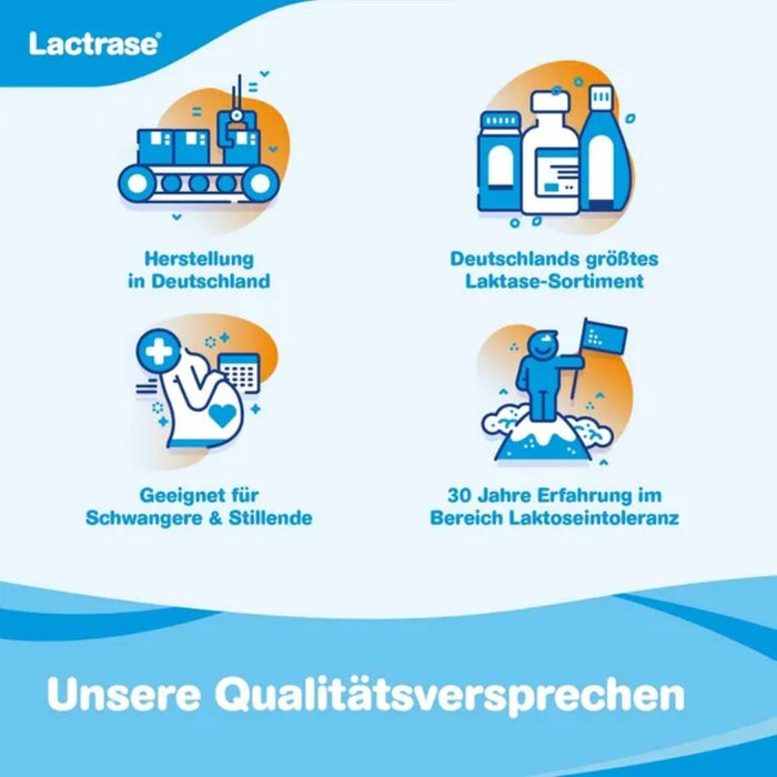 Lactrase 6000 FCC Einheiten Tabletten bei Lactose-Intoleranz Doppelpack, 240 pc Tablettes