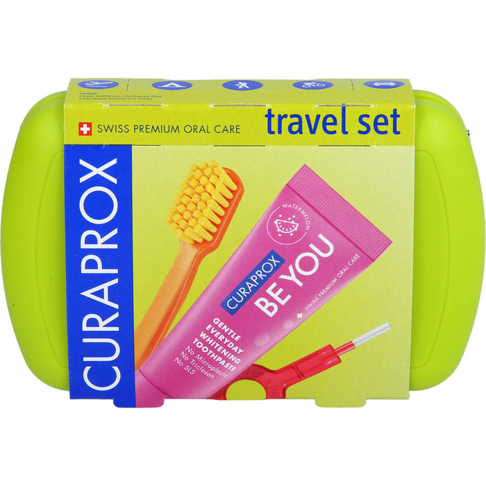 Curaprox Travel-Set grün, 1 St 