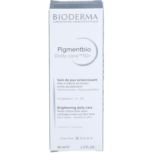 BIODERMA Pigmentbio tägliche Pflege LSF 50+, 40 ml Creme
