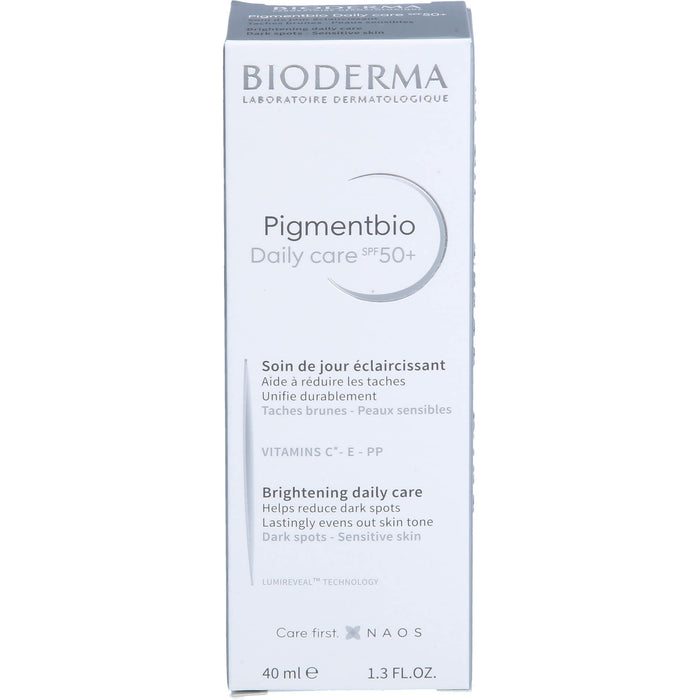 BIODERMA Pigmentbio tägliche Pflege LSF 50+, 40 ml Creme