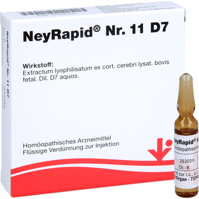 NeyRapid Nr. 11 D7 Ampullen, 5 ml Solution