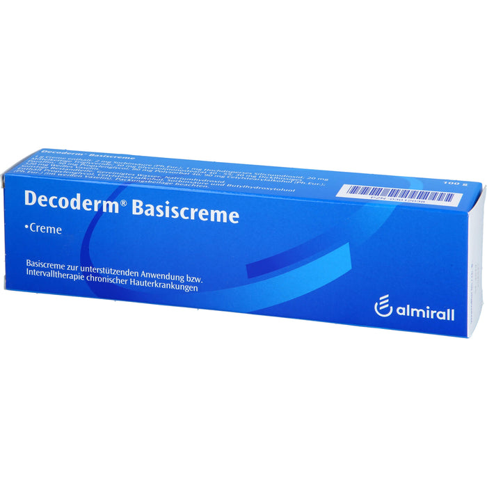 Decoderm Basiscreme zur Intervalltherapie chronischer Hauterkrankungen, 100 g Crème