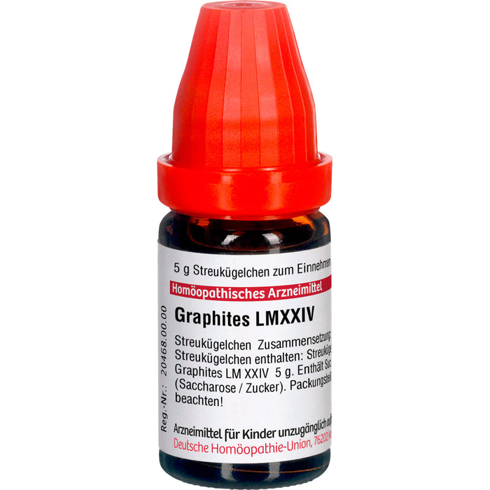 Graphites LM XXIV DHU Globuli, 5 g Globules