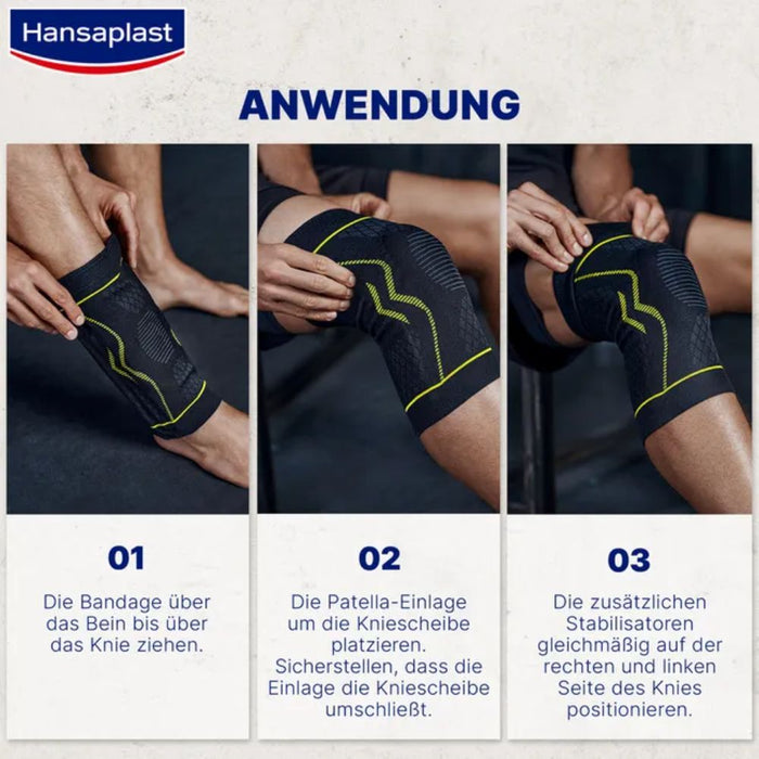 Hansaplast Sport Knie-Bandage Größe M, 1 pc Bandage
