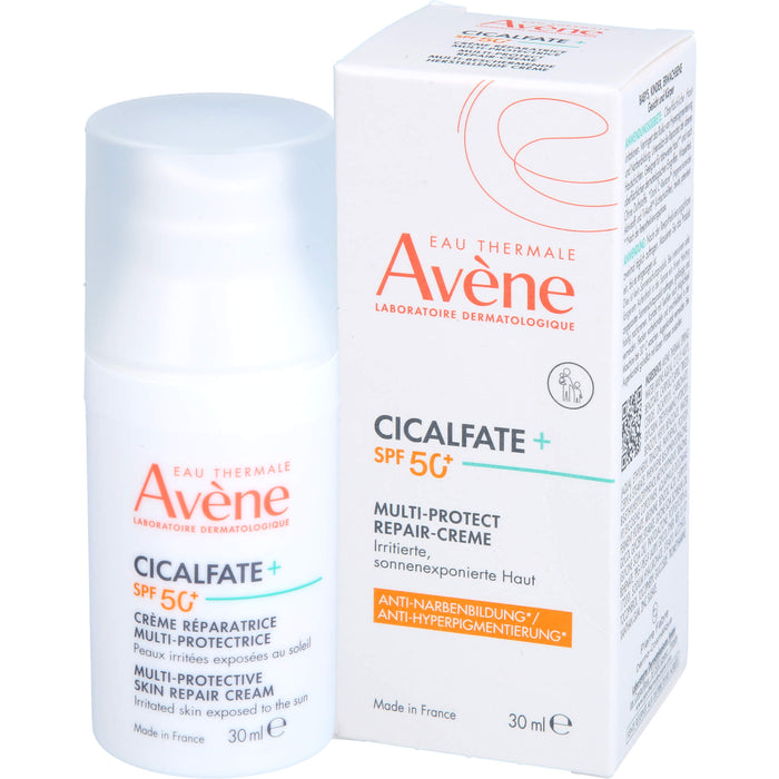 Avène Cicalfate Multi-Protect Repair-Creme SPF 50+ bei irritierter, sonnenexponierter Haut, 30 ml Cream