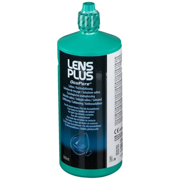 Lens Plus OcuPure Kochsalzlösung, 360 ml Lösung