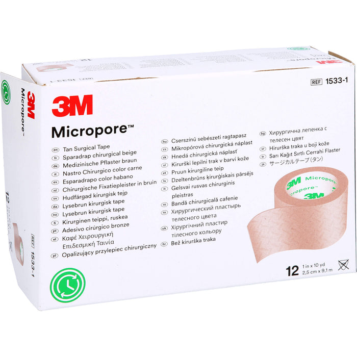 MICROPORE HAUTF 9,10X2,50, 12 St PFL