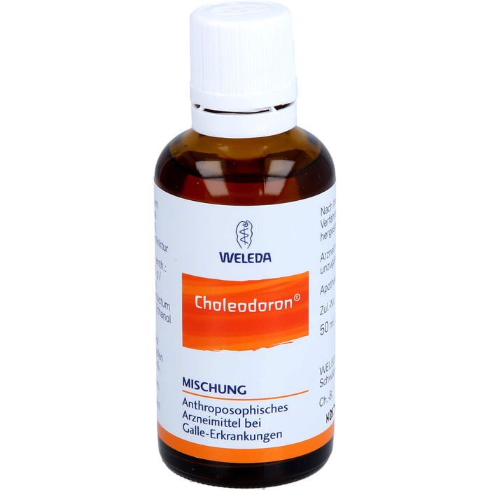 WELEDA Choleodoron Mischung bei Galle-Erkrankungen, 50 ml Solution