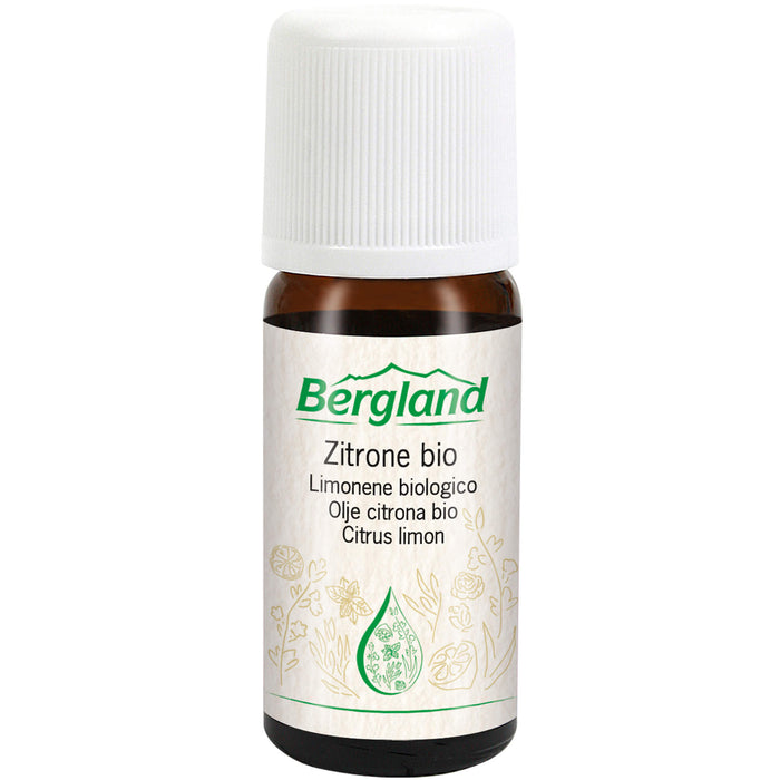 Bergland Zitronen Öl Bio, 10 ml ätherisches Öl